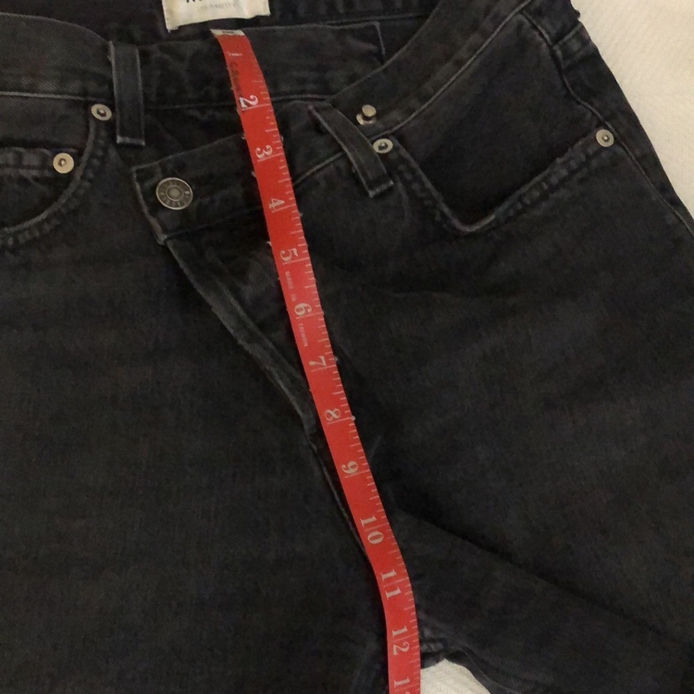AGOLDE Criss Cross Straight Jeans in Savage Size High-Waisted Jeans Size 25 - Picture 7 of 11